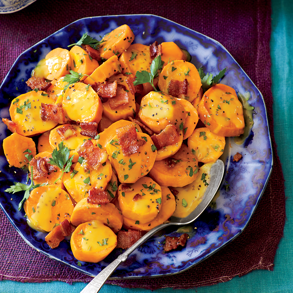 Slow-Cooker Sweet Potatoes with Bacon Slow-Cooker Sweet Potatoes with Bacon