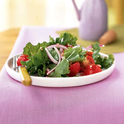 Simple Green Salad with Vinaigrette Simple Green Salad with Vinaigrette