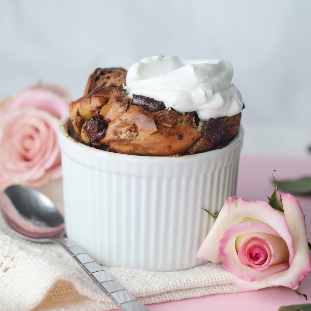 Chocolate Chunk Bread Puddings Chocolate Chunk Bread Puddings