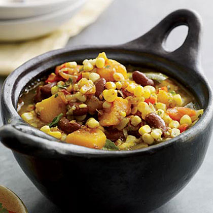 Bean, Corn and Squash Stew Bean, Corn and Squash Stew