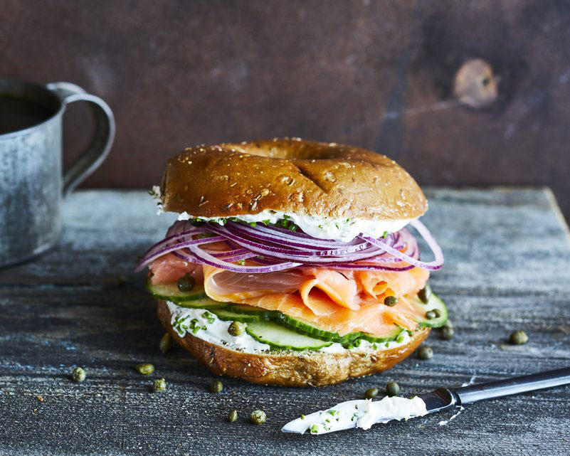 Smoked Salmon Bagel Smoked Salmon Bagel