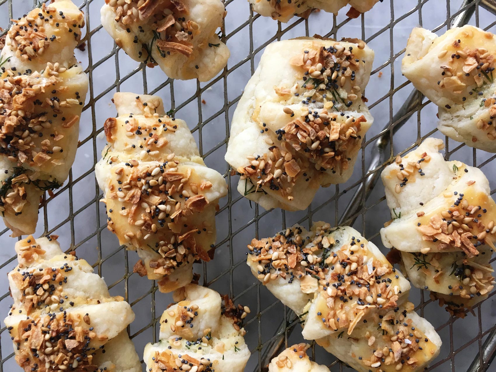 Everything Rugelach with Ricotta and Dill Everything Rugelach with Ricotta and Dill