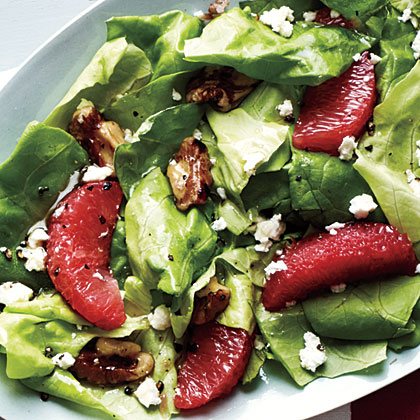 Grapefruit, Walnut, and Feta Salad Grapefruit, Walnut, and Feta Salad