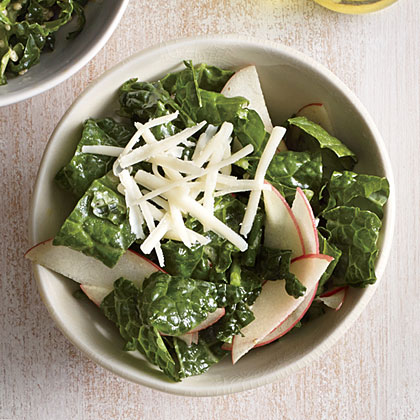 Kale Salad with Apple and Cheddar Kale Salad with Apple and Cheddar