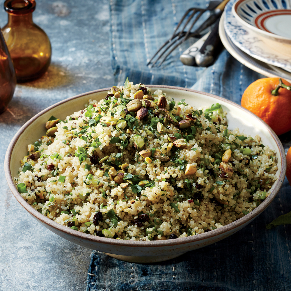 Quinoa Salad with Pistachios and Currants Quinoa Salad with Pistachios and Currants