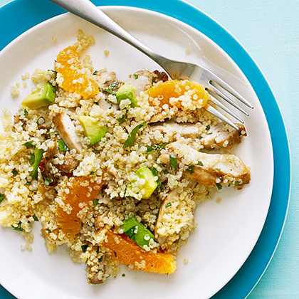 Quinoa Salad with Chicken, Avocado, and Oranges Quinoa Salad with Chicken, Avocado, and Oranges