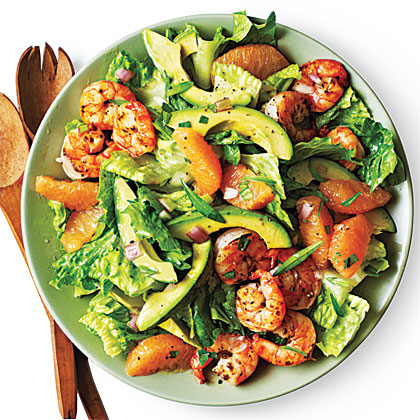 Shrimp, Avocado, and Grapefruit Salad