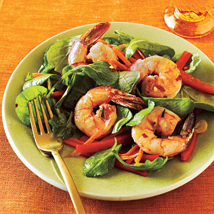 Shrimp and Arugula Salad Shrimp and Arugula Salad