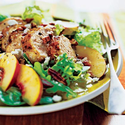 Grilled Chicken and Nectarine Salad Grilled Chicken and Nectarine Salad
