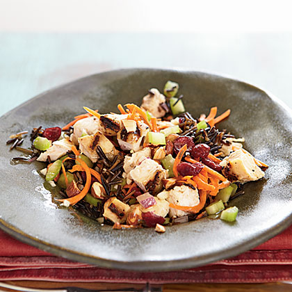 Chicken and Wild Rice Salad with Almonds Chicken and Wild Rice Salad with Almonds
