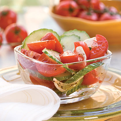 Tomato and Cucumber Salad