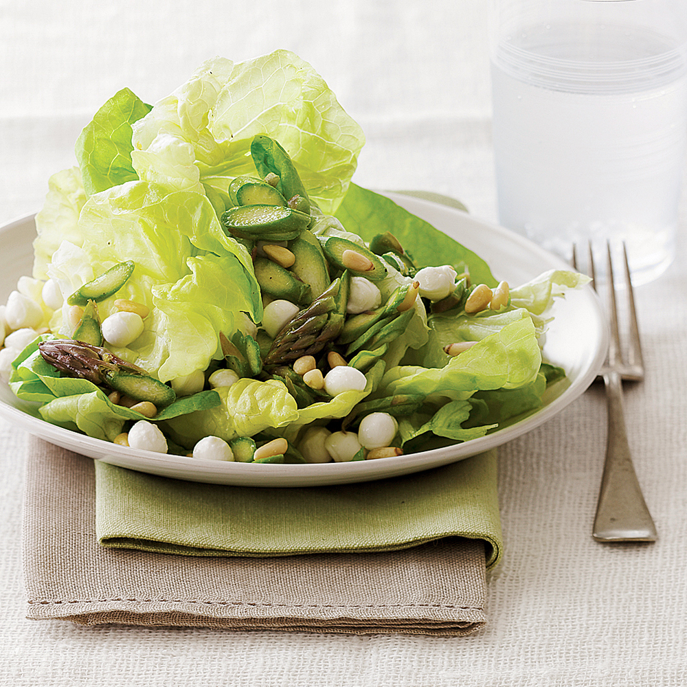 Asparagus and Butterhead Lettuce Salad Asparagus and Butterhead Lettuce Salad