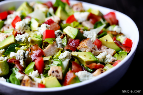 Salad with avocado