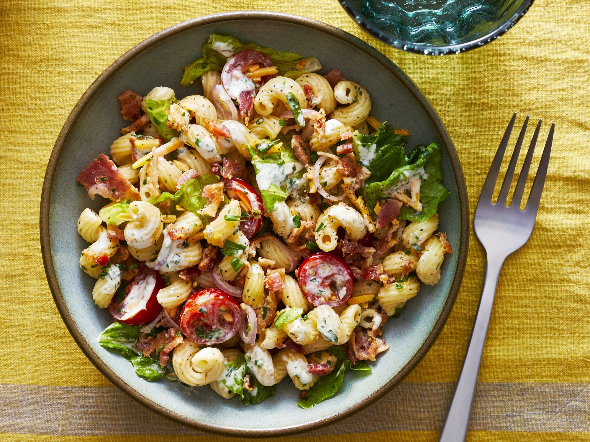Bacon Ranch Pasta Salad Bacon Ranch Pasta Salad