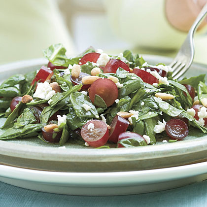Spinach-Grape Chopped Salad Spinach-Grape Chopped Salad