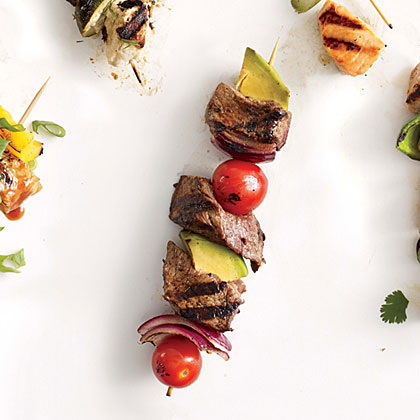 Steak and Avocado Kebabs Steak and Avocado Kebabs