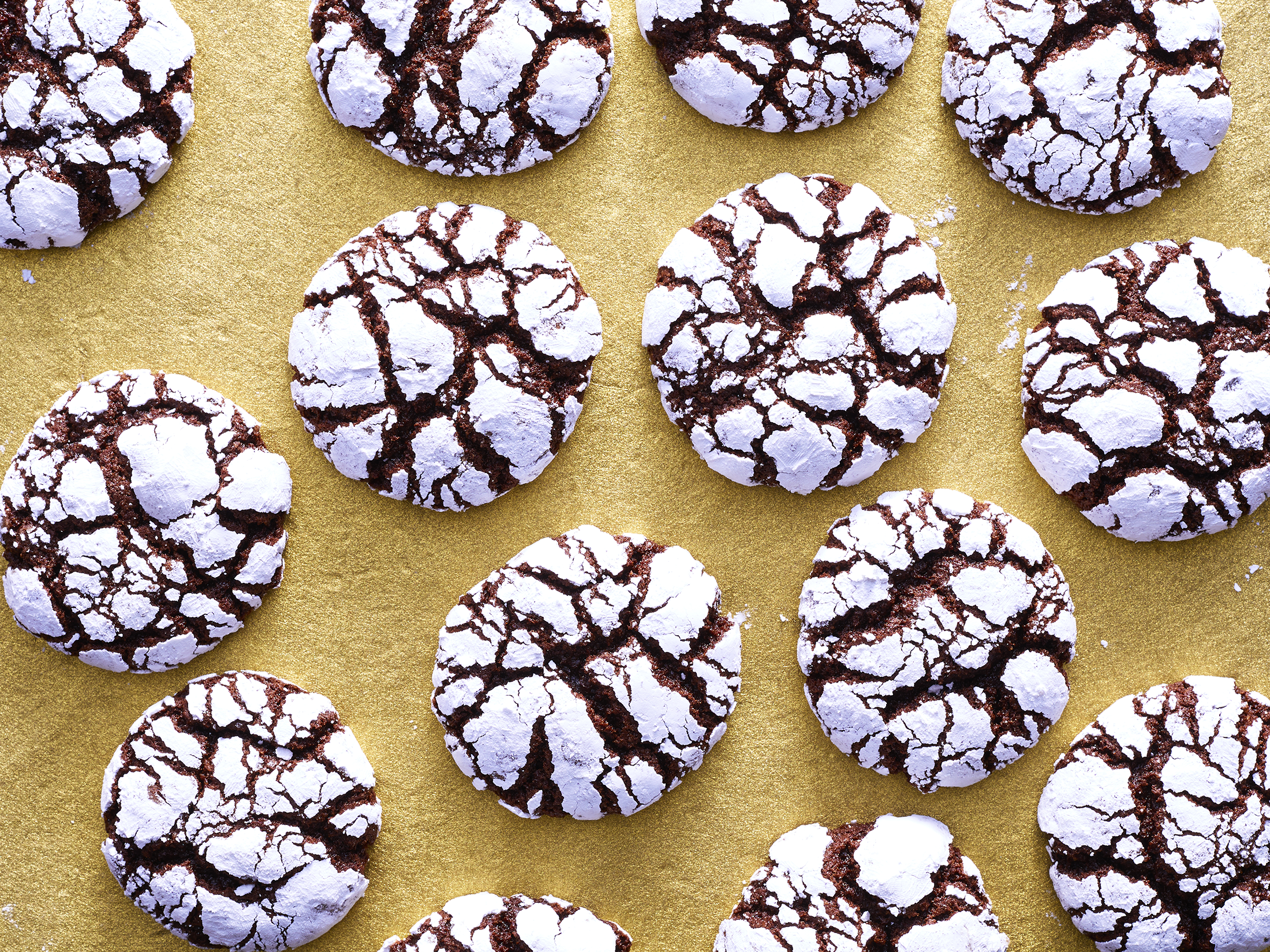 Chocolate Crinkle Cookies
