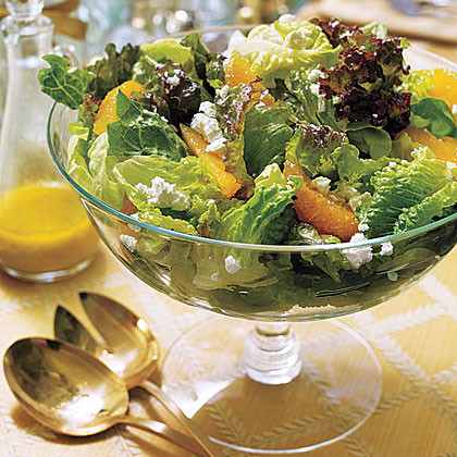 Mixed Green Salad with Oranges Mixed Green Salad with Oranges