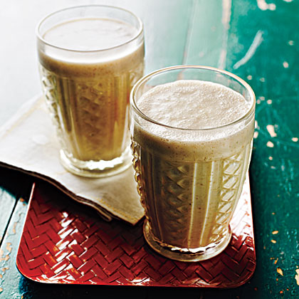 Peanut Butter, Banana, and Flax Smoothies Peanut Butter, Banana, and Flax Smoothies