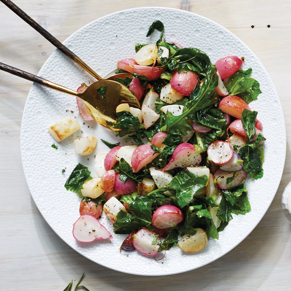Radish and Turnip Saute Radish and Turnip Saute