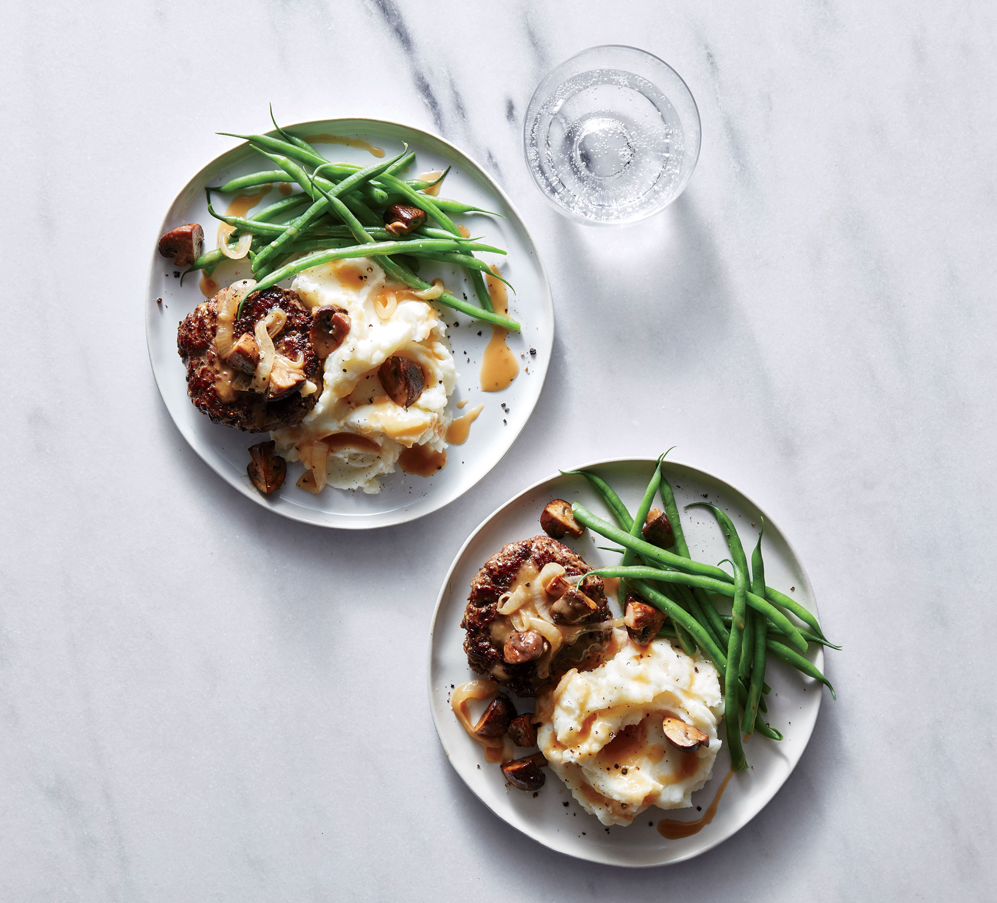 Hamburger Steak with Onion Gravy