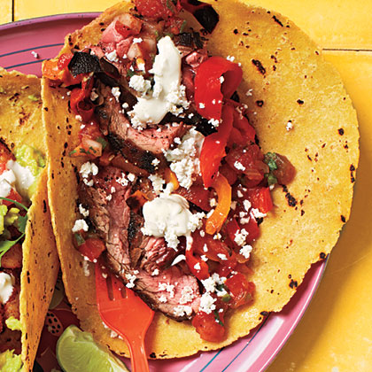 Steak Tacos with Lime Mayo Steak Tacos with Lime Mayo