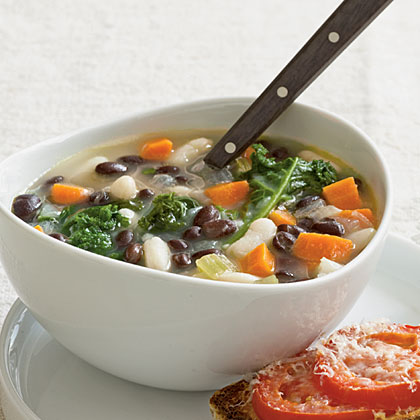 Two-Bean Soup with Kale Two-Bean Soup with Kale