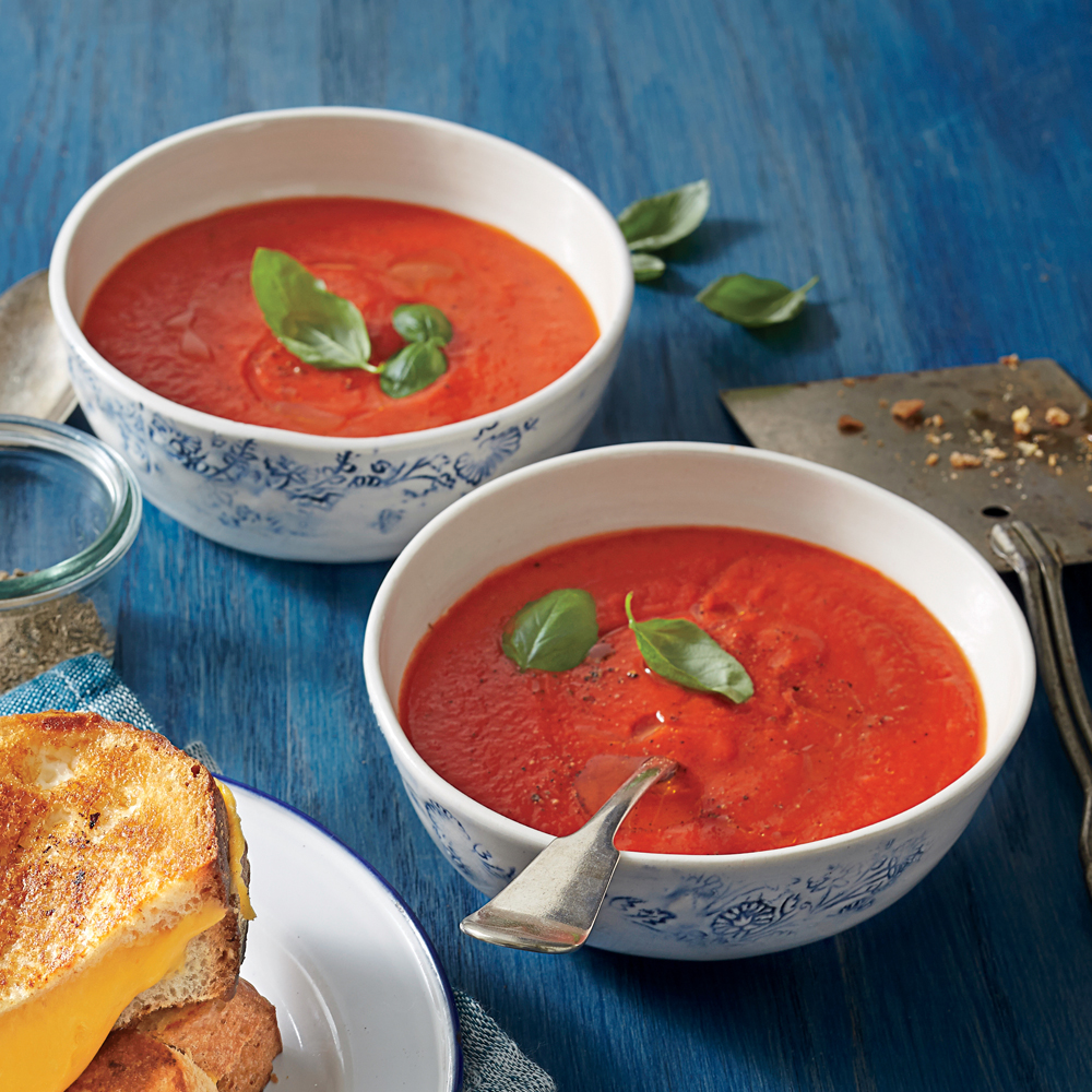 Tomato-and-Red Pepper Soup Tomato-and-Red Pepper Soup