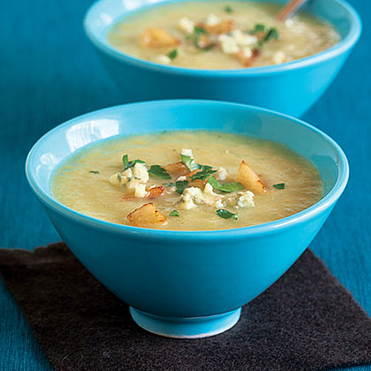 Celery Soup with Apples and Blue Cheese Celery Soup with Apples and Blue Cheese