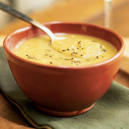 Butternut Squash-Leek Soup Butternut Squash-Leek Soup