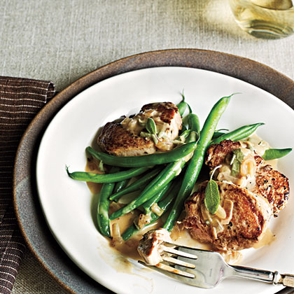 Cider and Sage Pork