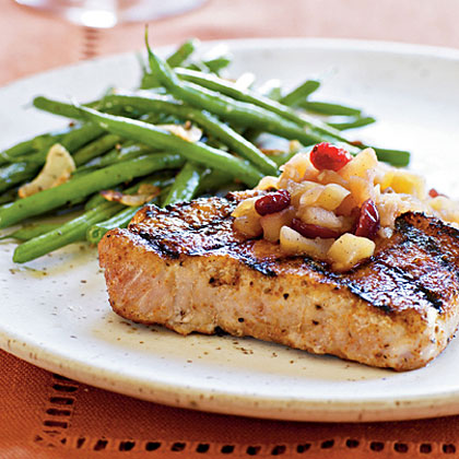 Spiced Pork Chops with Apple Chutney Spiced Pork Chops with Apple Chutney