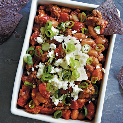 Tex-Mex Beef and Bean Dip Tex-Mex Beef and Bean Dip