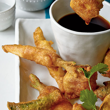 Tempura Tofu and Spring Vegetables Tempura Tofu and Spring Vegetables