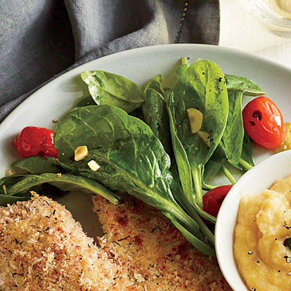 Warm Spinach Salad Warm Spinach Salad