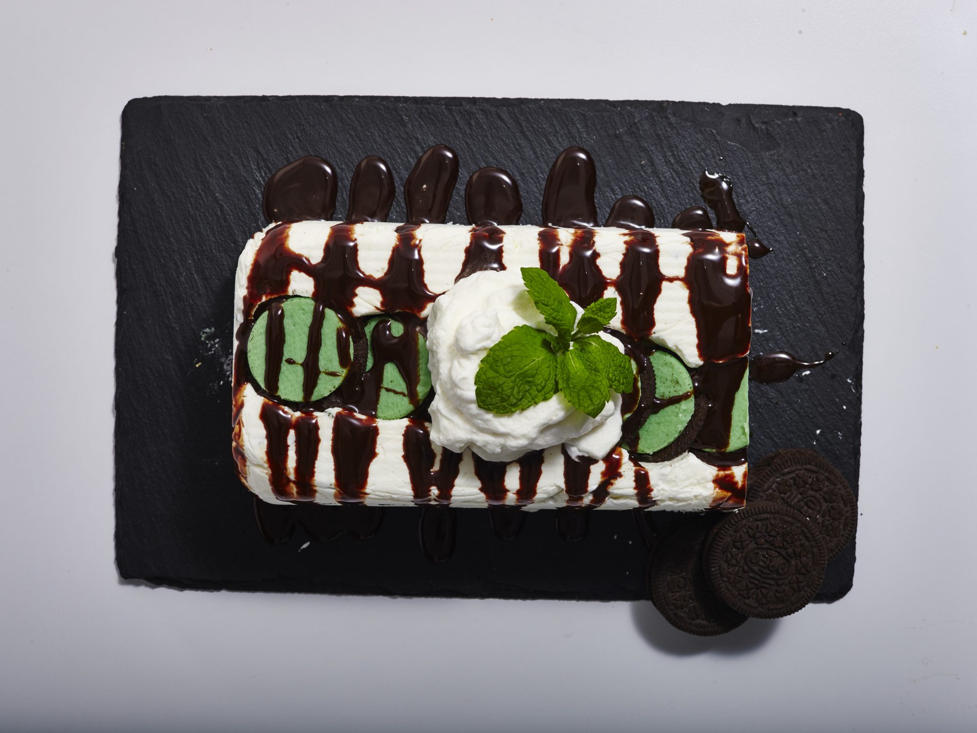 Mint Oreo Icebox Cake