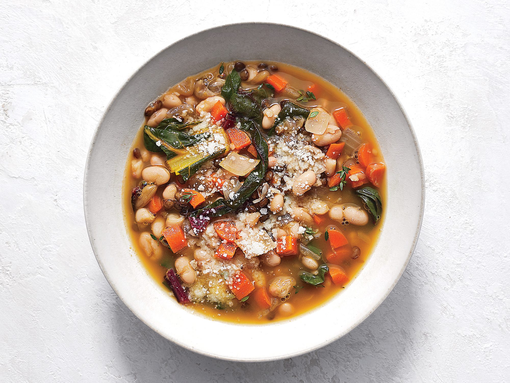 Instant Pot Tuscan White Bean and Lentil Soup Instant Pot Tuscan White Bean and Lentil Soup