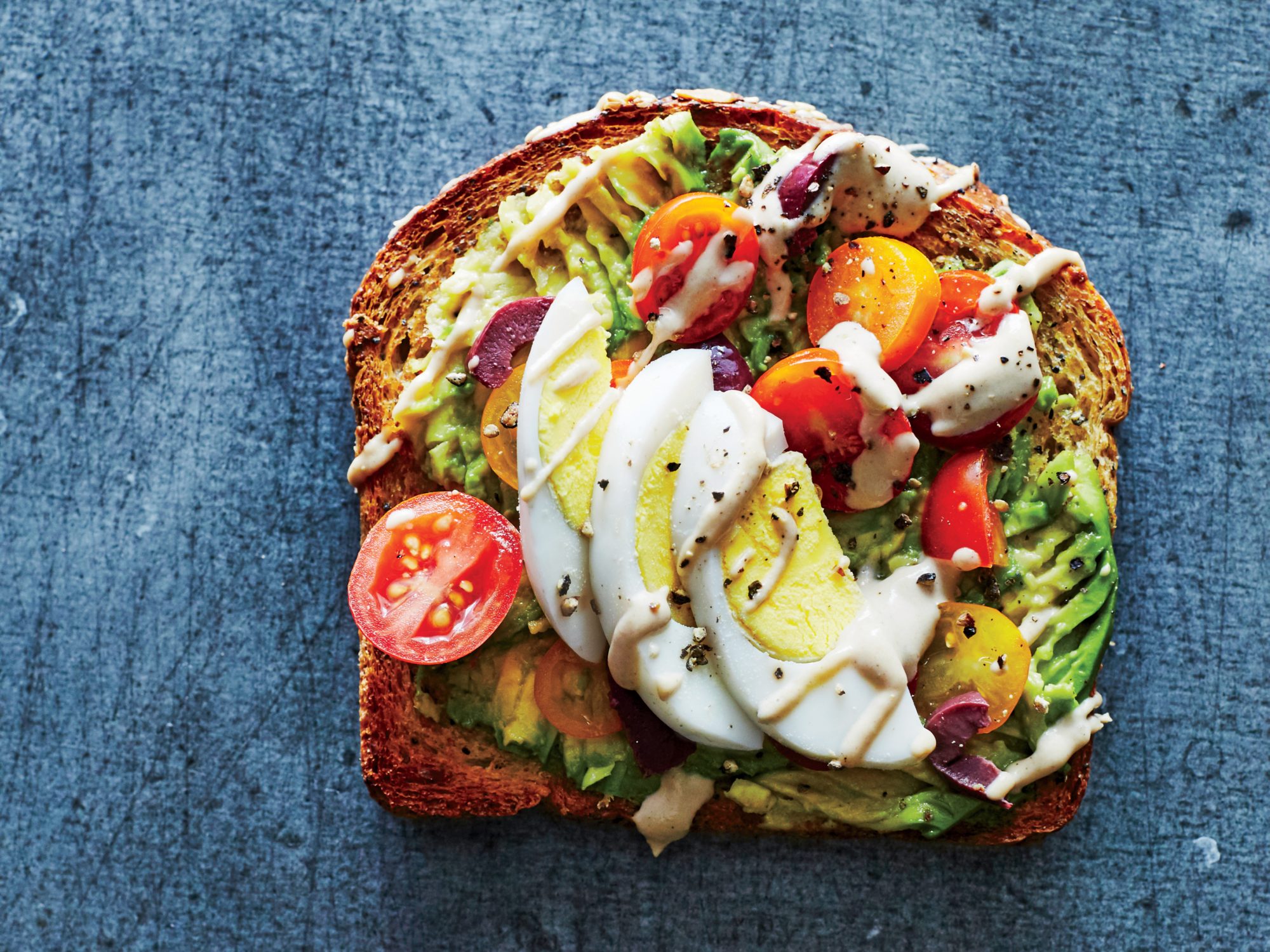 Avo-Tahini Toast