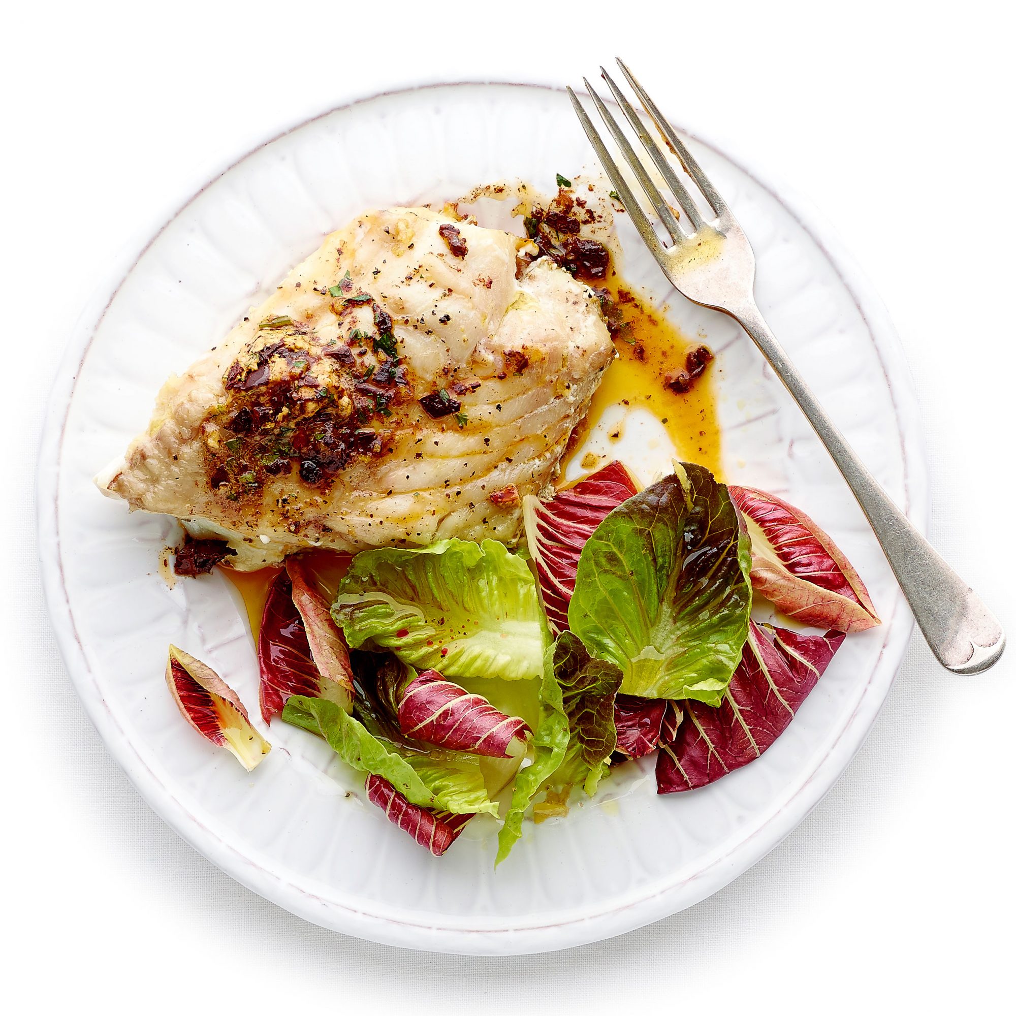 Cod with Roasted Chile Butter Cod with Roasted Chile Butter