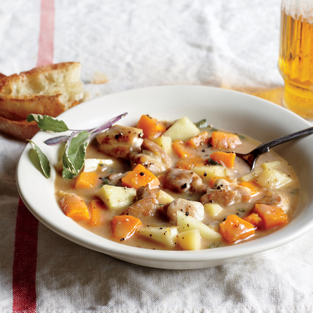Chicken, Apple, and Butternut Stew Chicken, Apple, and Butternut Stew