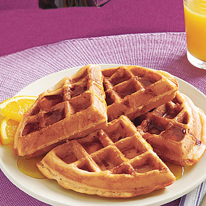 Maple-Bacon Waffles Maple-Bacon Waffles