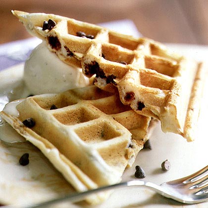 Chocolate Chip Waffles Chocolate Chip Waffles
