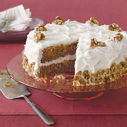 Apple Spice Cake with Cream Cheese Frosting