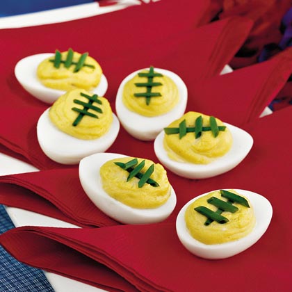 Spicy-Sweet Deviled Eggs