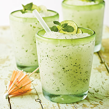 Minty Lime Frozen Mojito Minty Lime Frozen Mojito