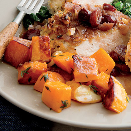 Garlic and Thyme Roasted Butternut Squash Garlic and Thyme Roasted Butternut Squash