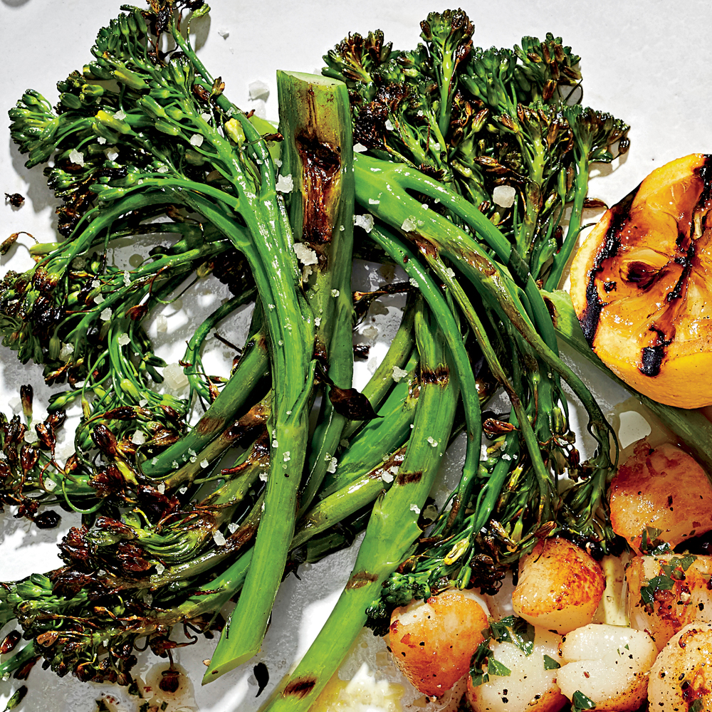 Charred Broccolini with Lemon