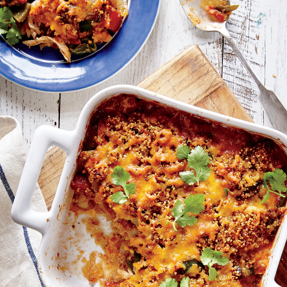 King Ranch Chicken and Quinoa Casserole King Ranch Chicken and Quinoa Casserole