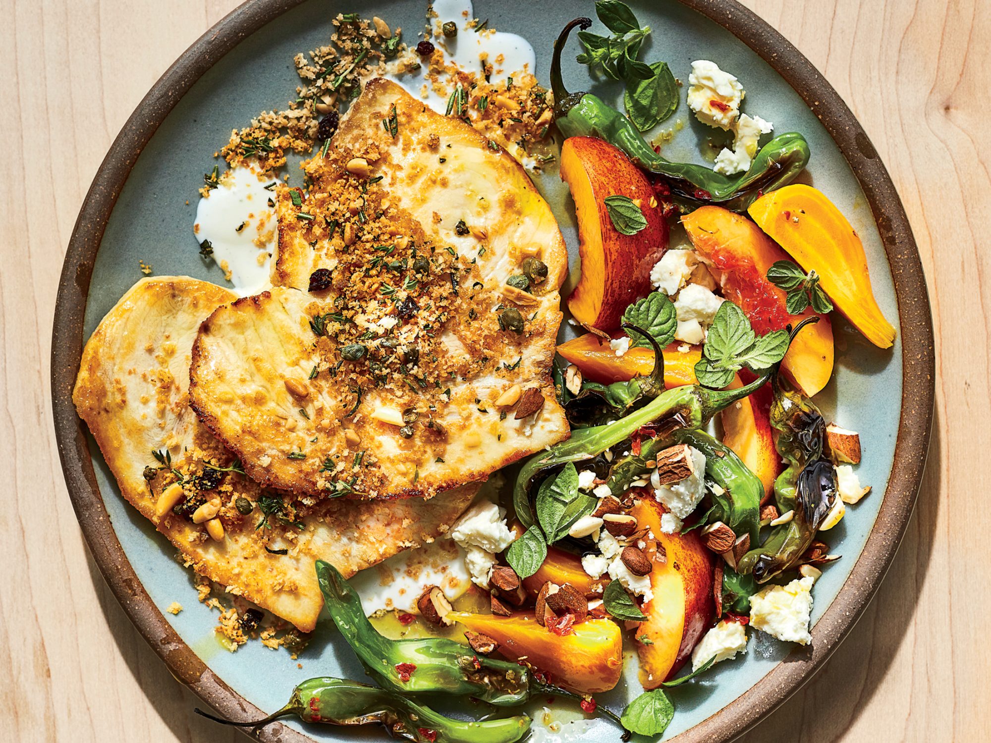 Swordfish Scaloppine with Capers Swordfish Scaloppine with Capers